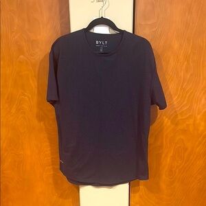BYLT Men’s drop cut shirt.